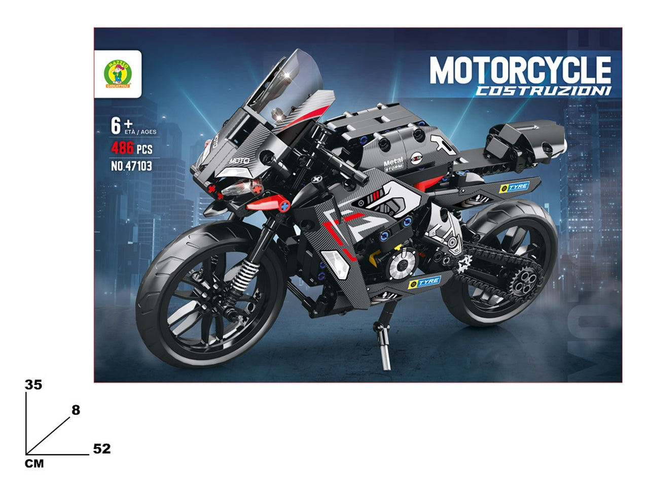 Costruzioni motorcycle 486pz