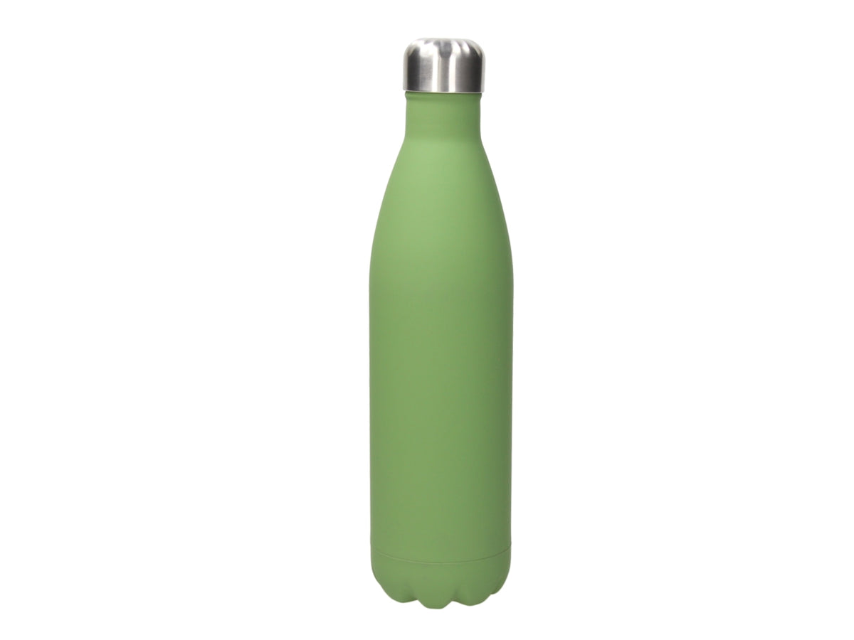 Grancucina natural love borraccia da 1 litro colore verde