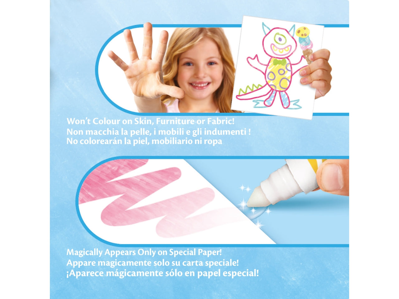 Color wonder 10 mini pennarelli colori pastello