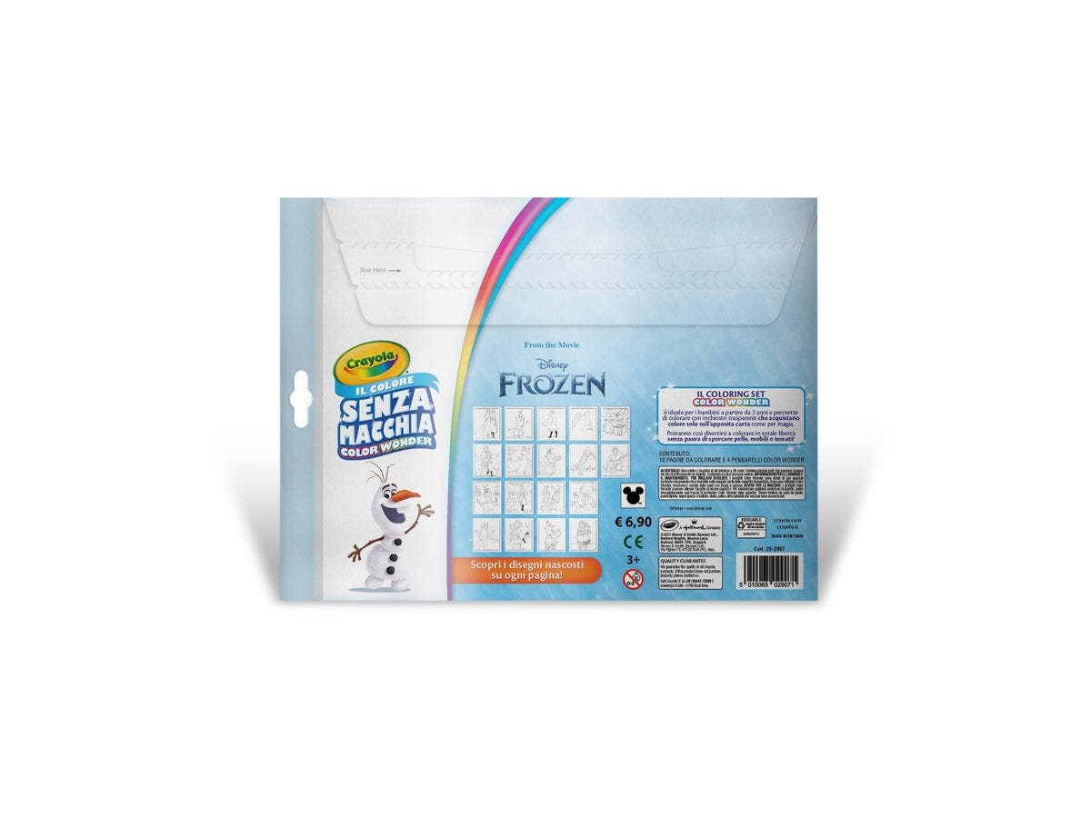 Coloring disney frozen album da colorare
