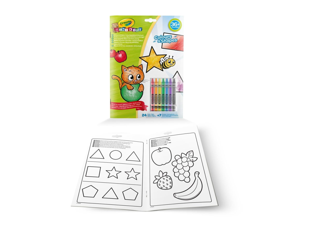 Mini kids album colori e forme