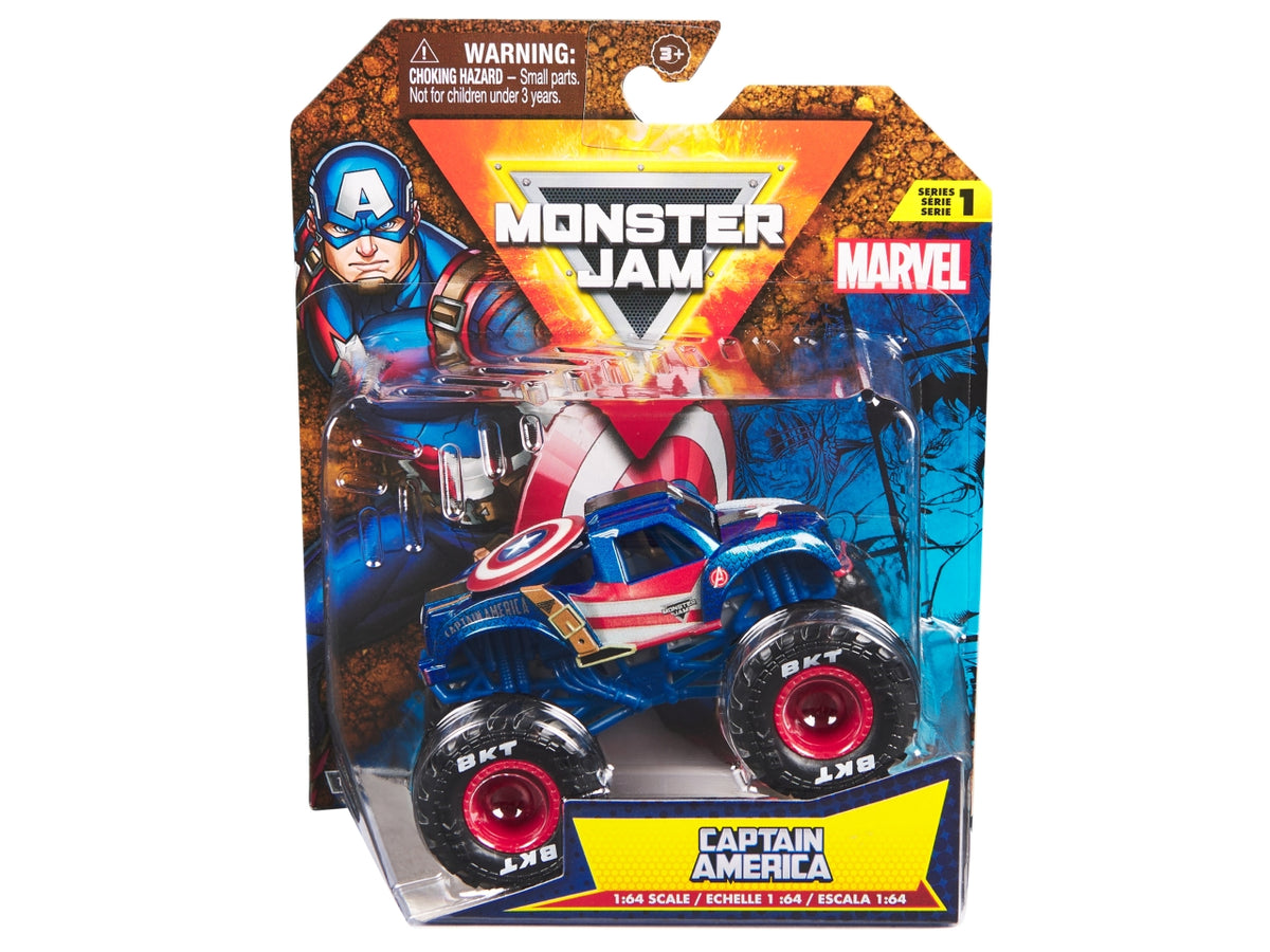 Marvel monster jam veicolo scala 1:64 $