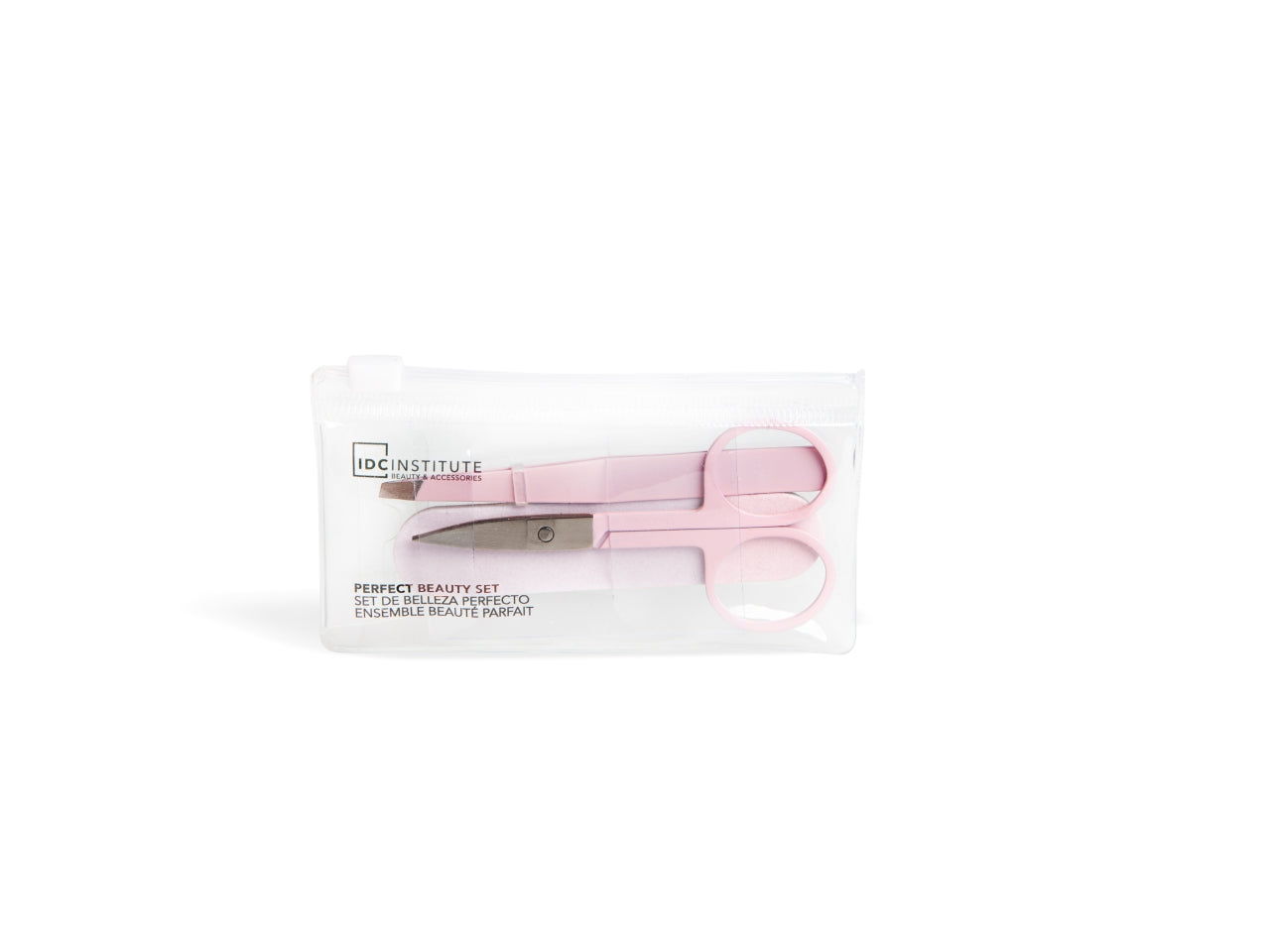 Idc institute set manicure forbicine, lima e pinzetta