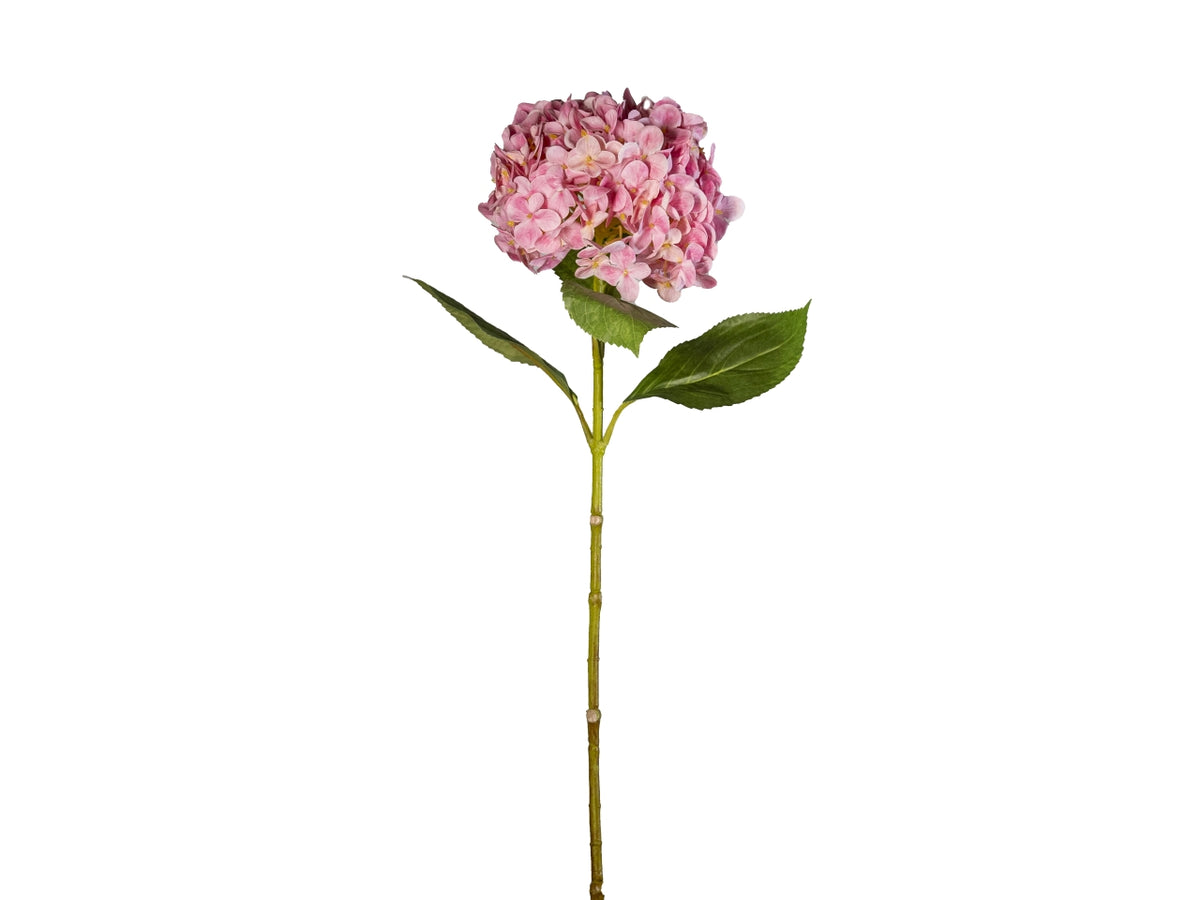 Ortensia real touch 70cm rosa