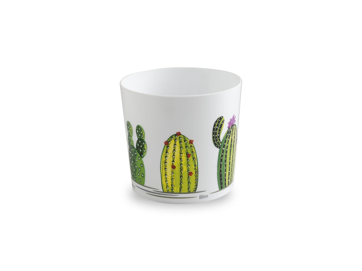 Cache pot Maya cactus 13,5xh.12,3cm