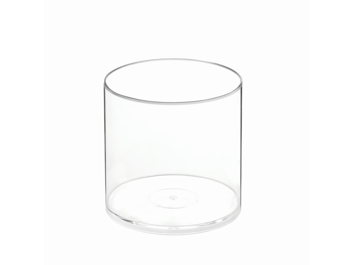 Portafiori Ermes in plastica trasparente 9xh.9cm