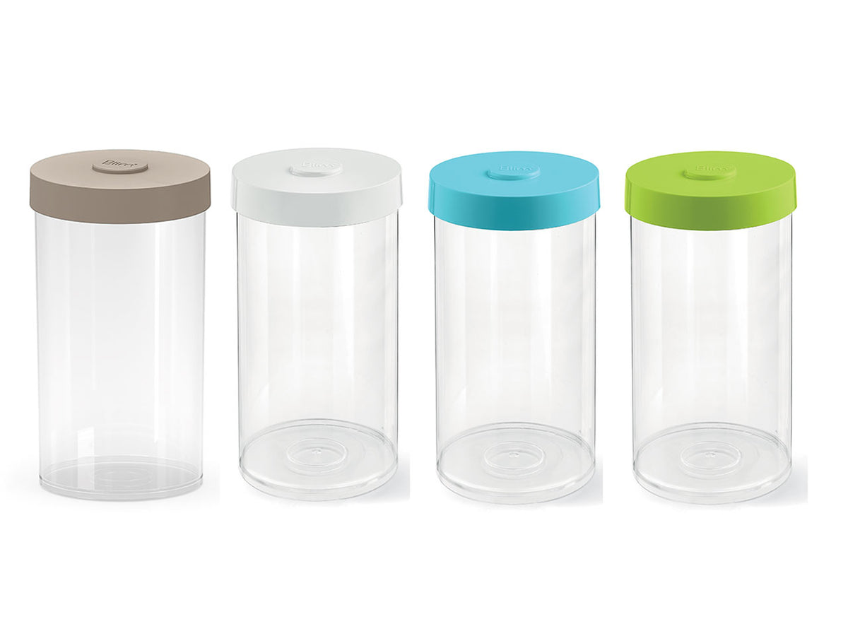 Barattolo Ermes con coperchio 1 litro in colori assortiti