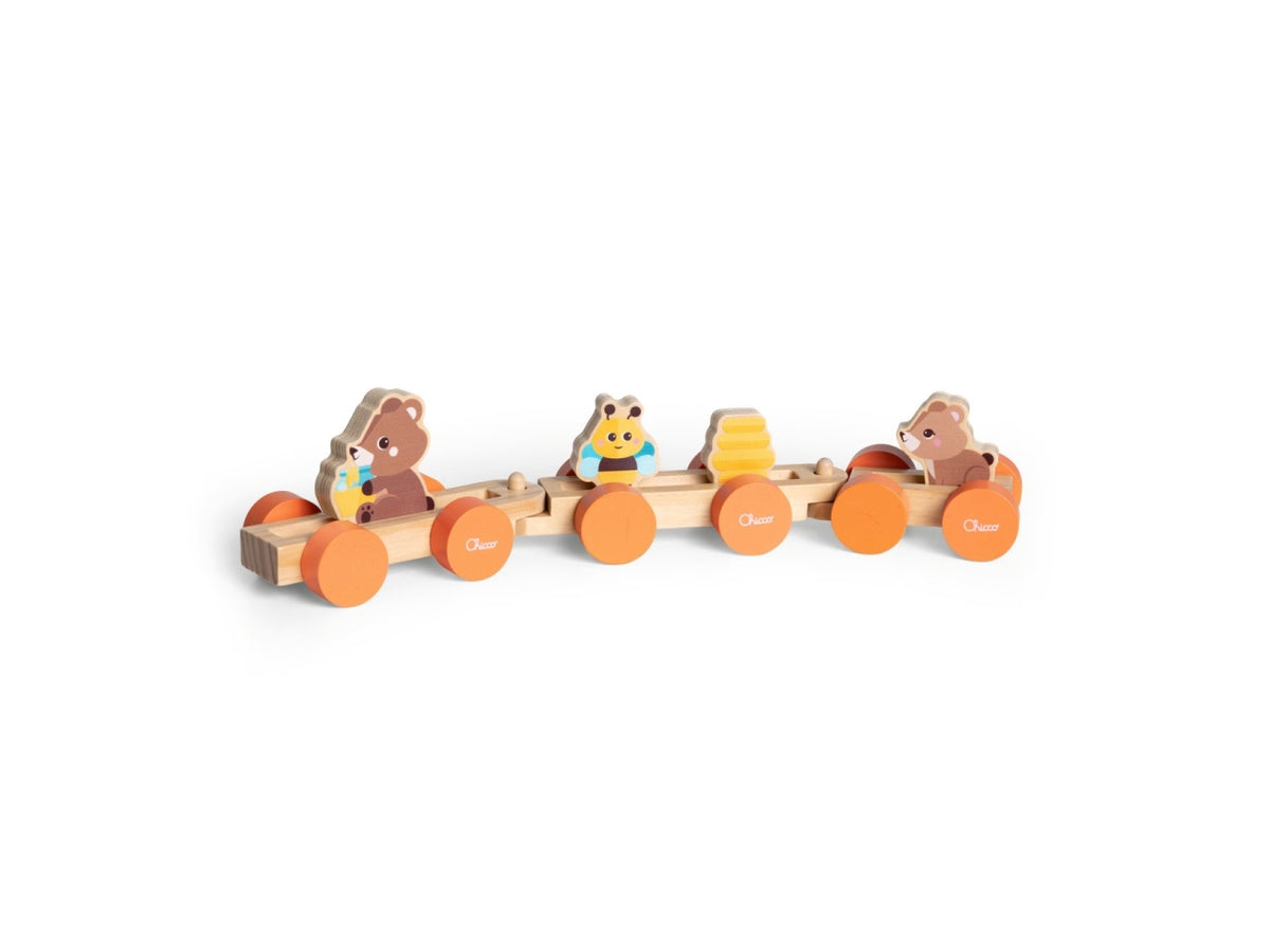 Chicco gioco legno treno degli degli orsetti