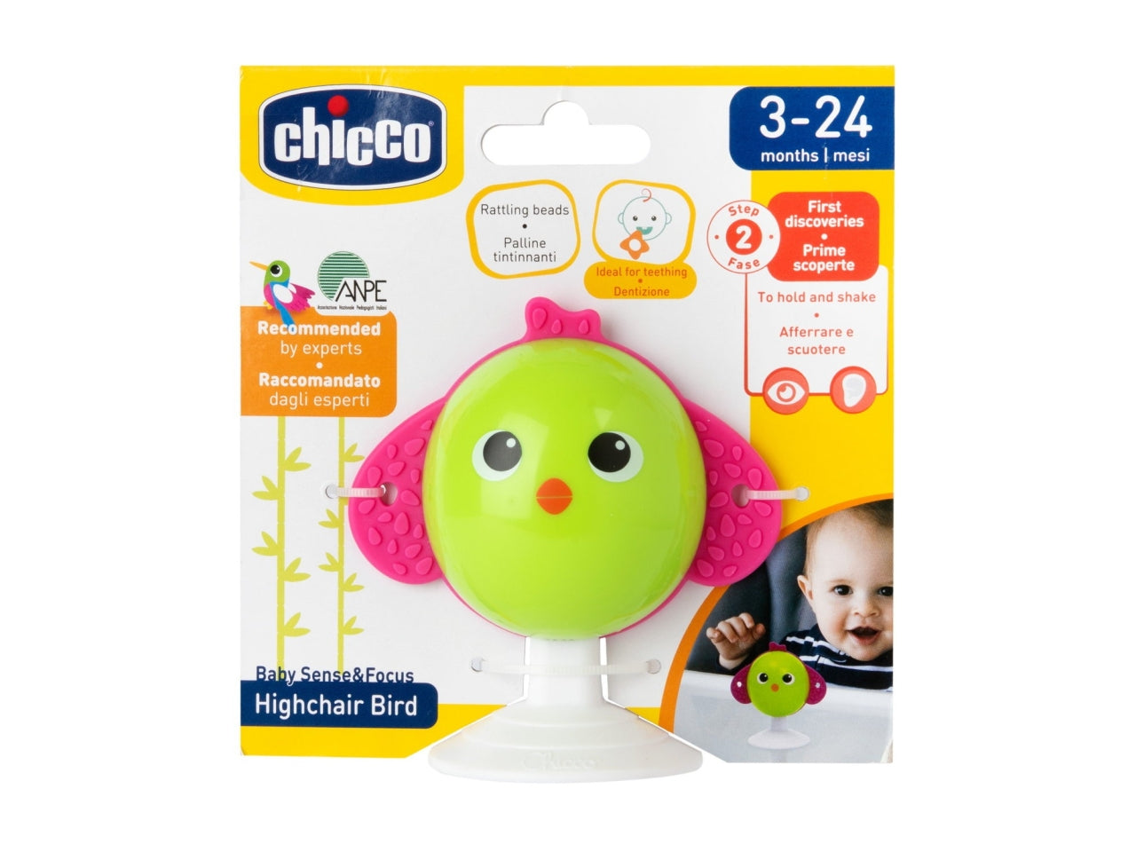 Chicco gioco bsf seggiolone uccellino