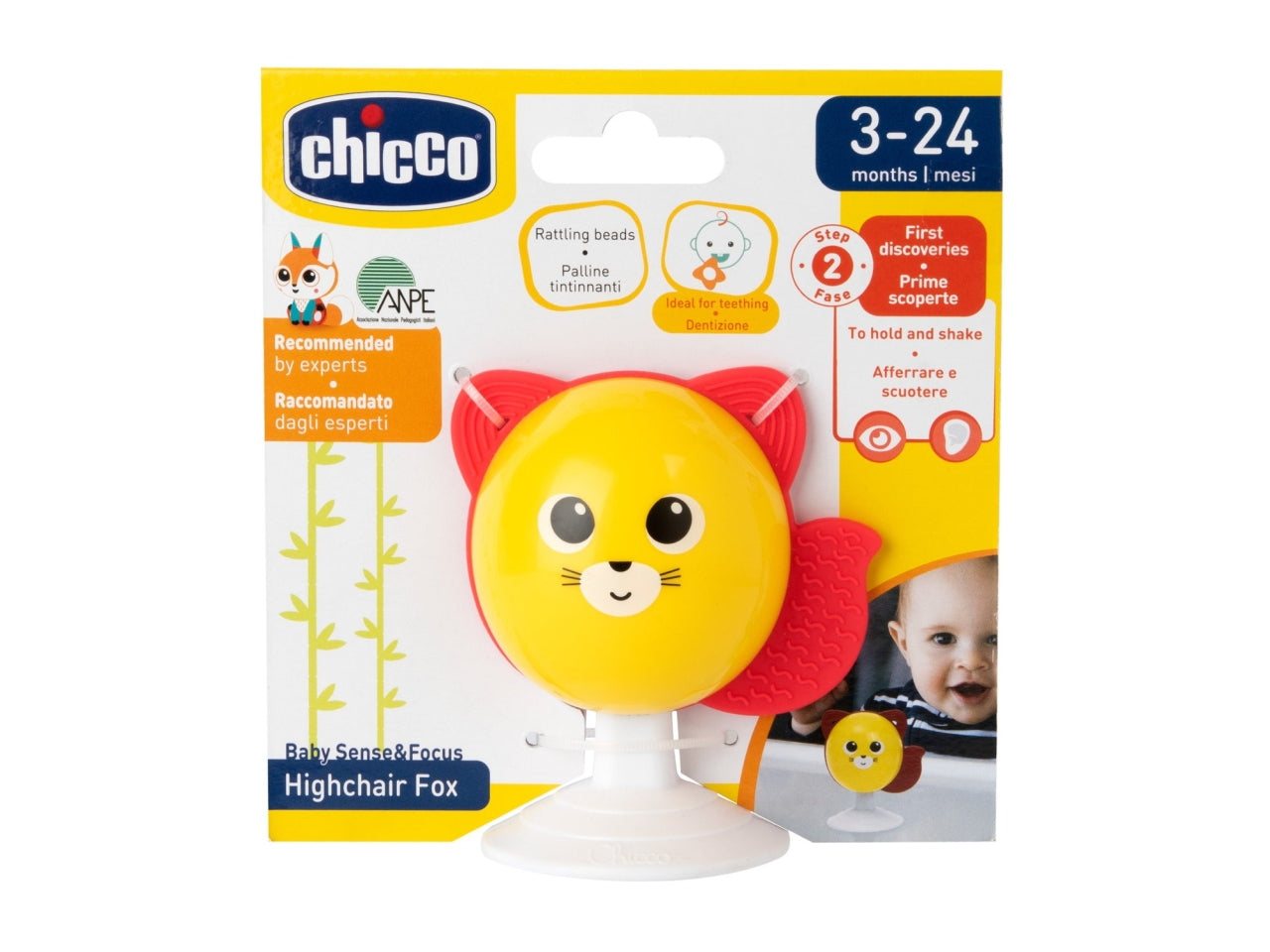 Chicco gioco bsf seggiolone volpe