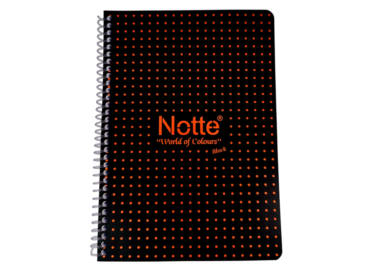 Notte quaderno A5 con spirali e copertina plastificata 1R