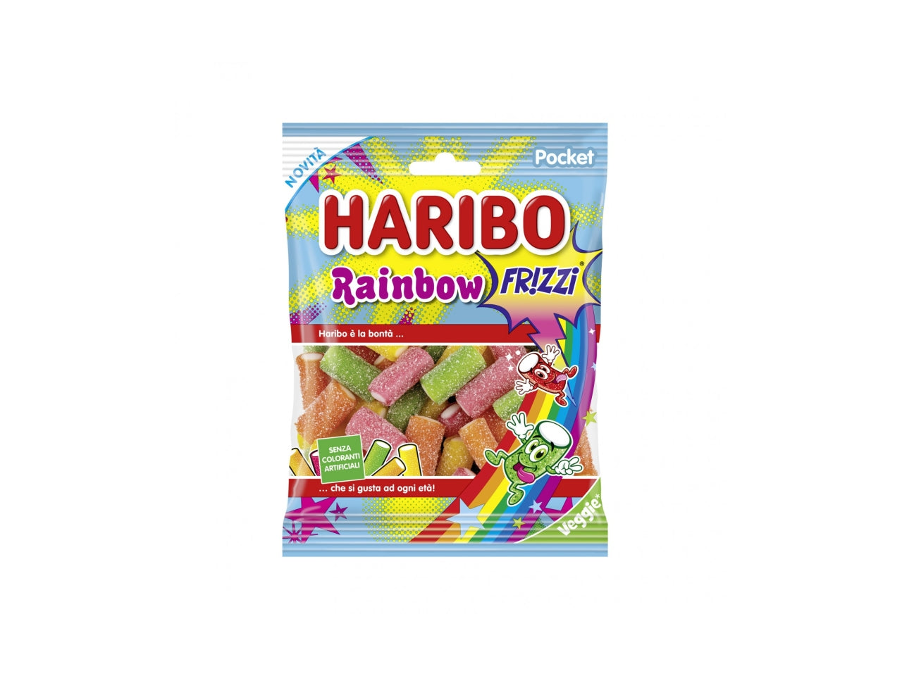 Haribo rainbow frizzi 80g
