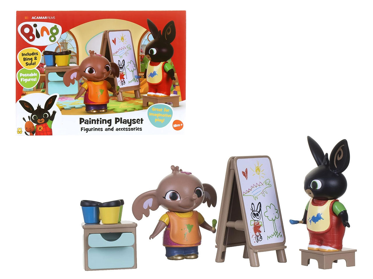 Bing playset impariamo a pitturare