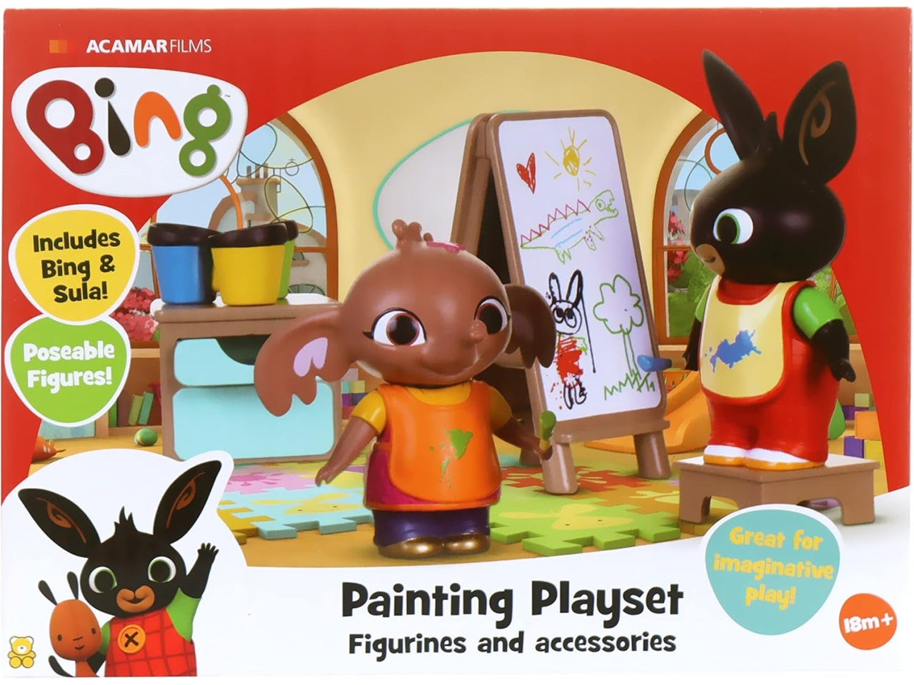 Bing playset impariamo a pitturare