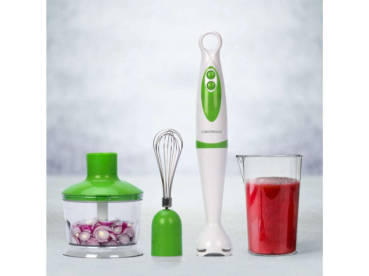 Set frullatore immersione 3in1 300w in 3 assortimenti