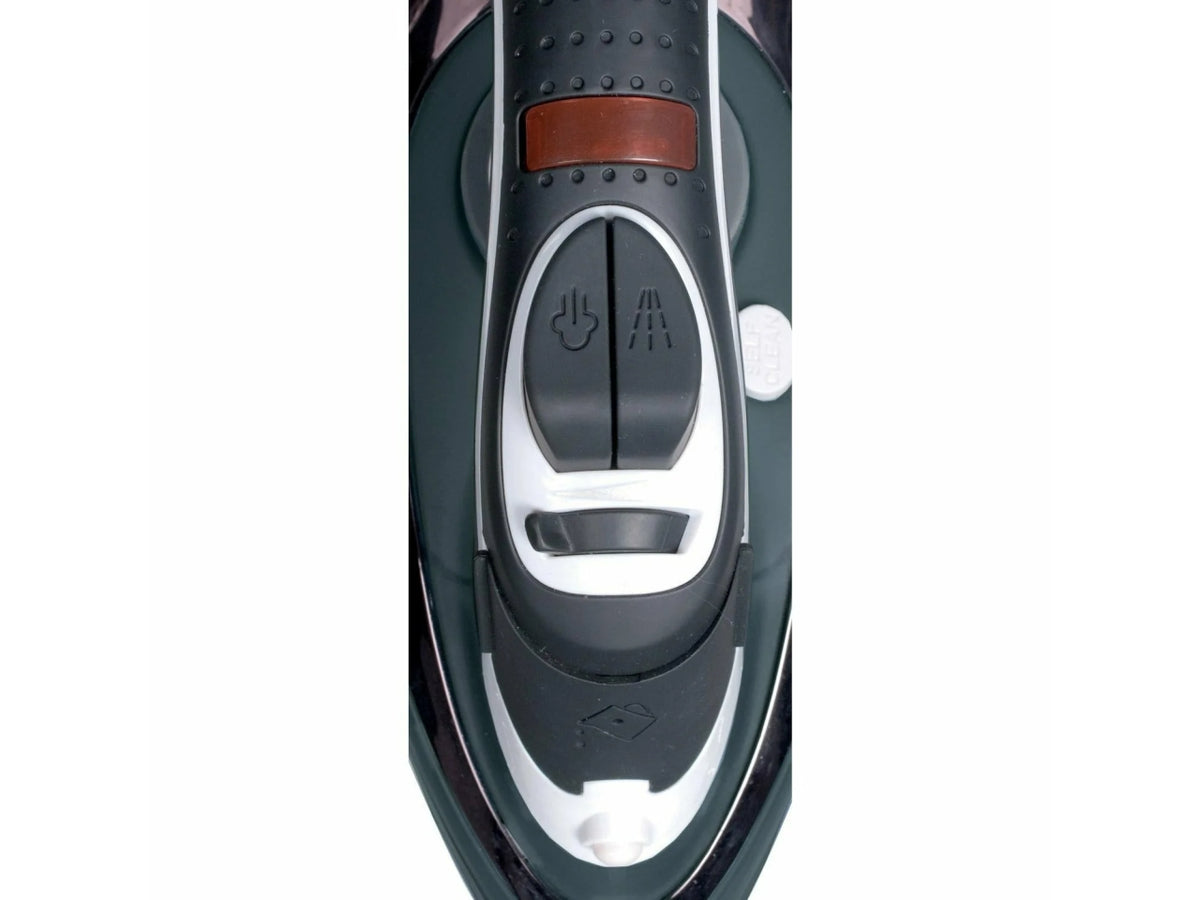 Ferro da stiro in ceramica 2200w nero