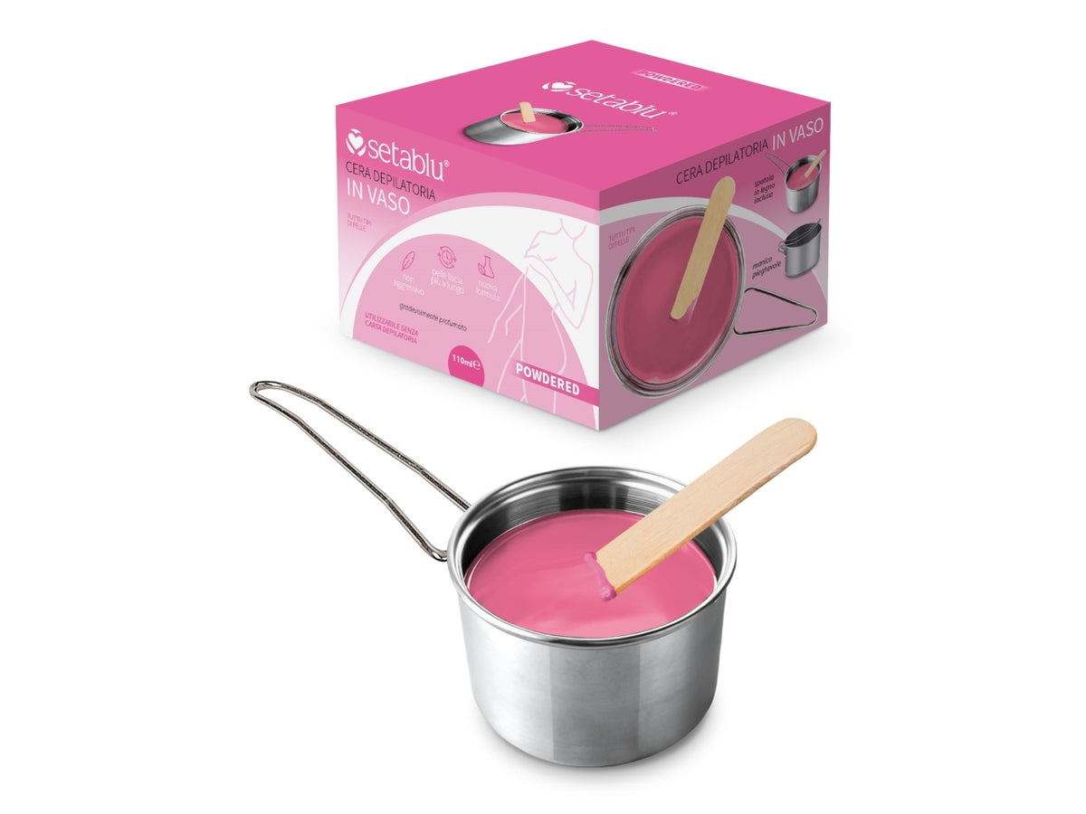 Cera depilatoria in vaso 110m powdered