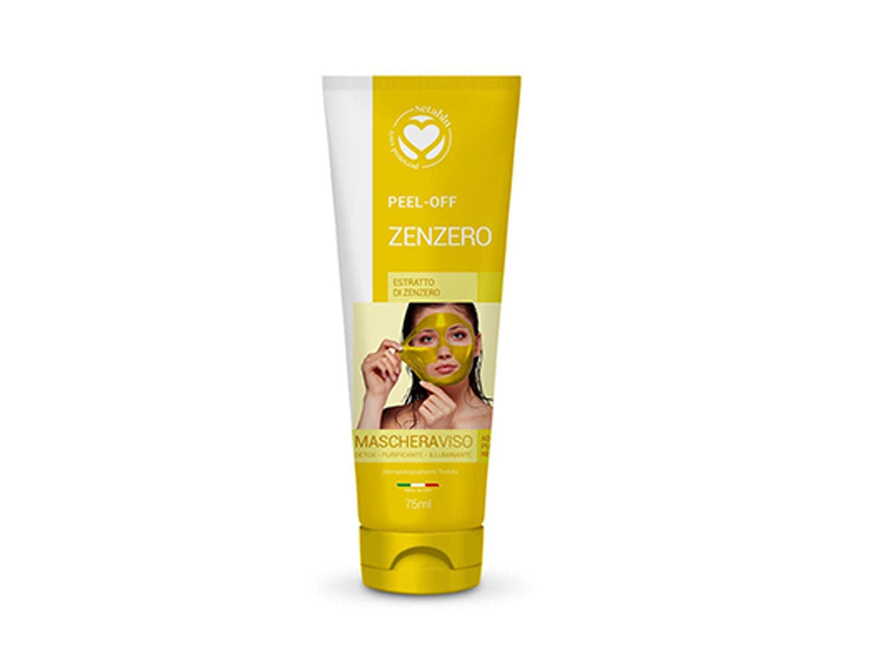 Maschera viso pee-off purificante allo zenzero 75ml