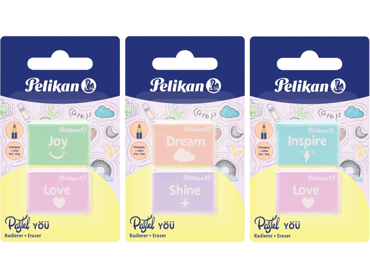 Gomme pastel you edition 2 pezzi