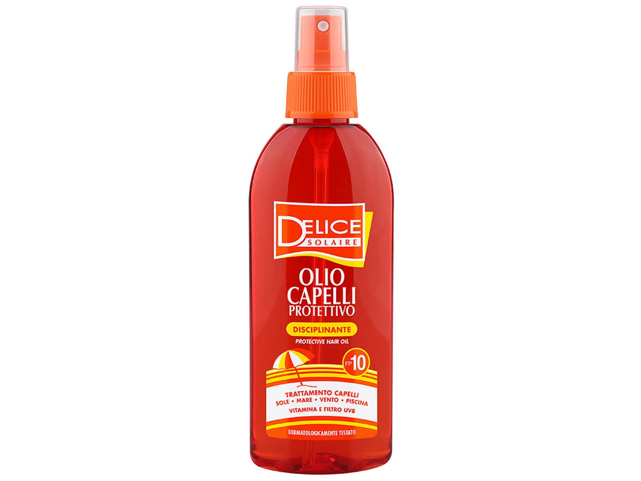 Delice solaire olio solare capelli spf10