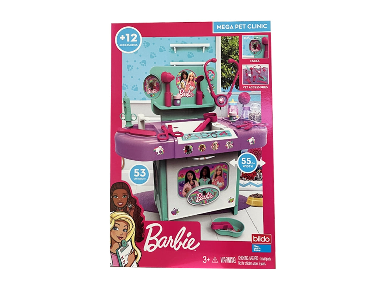 Barbie clinica dei cuccioli con accessori
