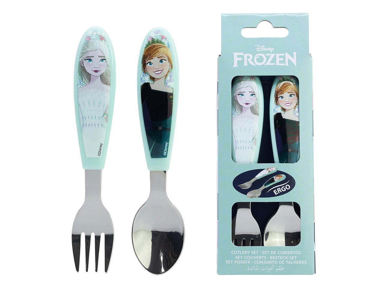 Frozen set 2 posate in acciaio