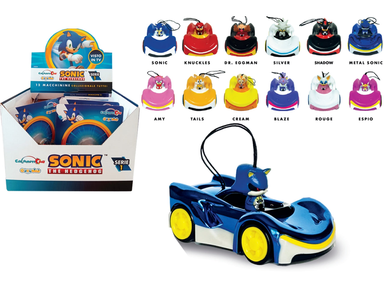 Sonic auto calamiticar 12ass.te 1:64