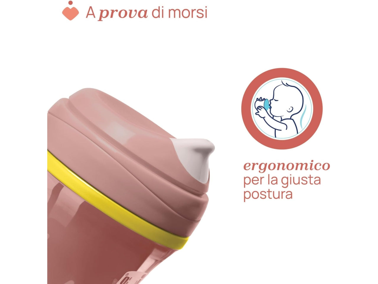 Tazza active rosa 14 mesi+