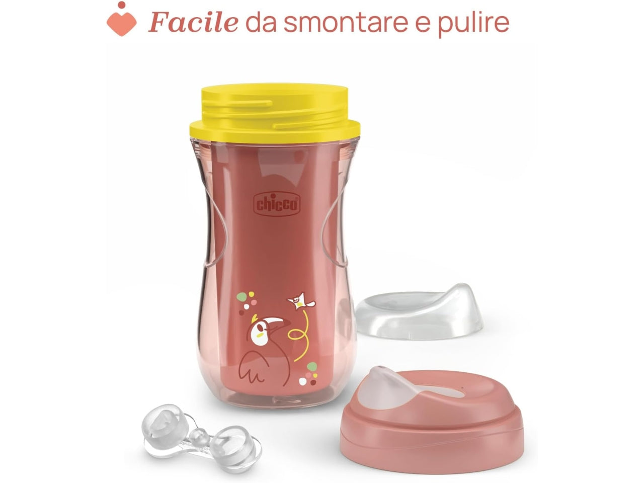 Tazza active rosa 14 mesi+