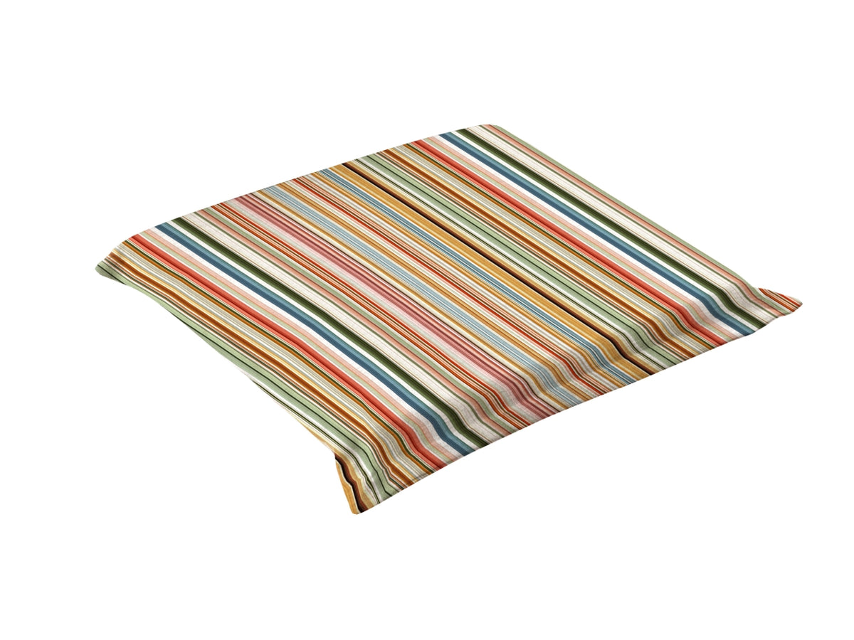 Cuscino sedia 40x40x3,5cm rigato
