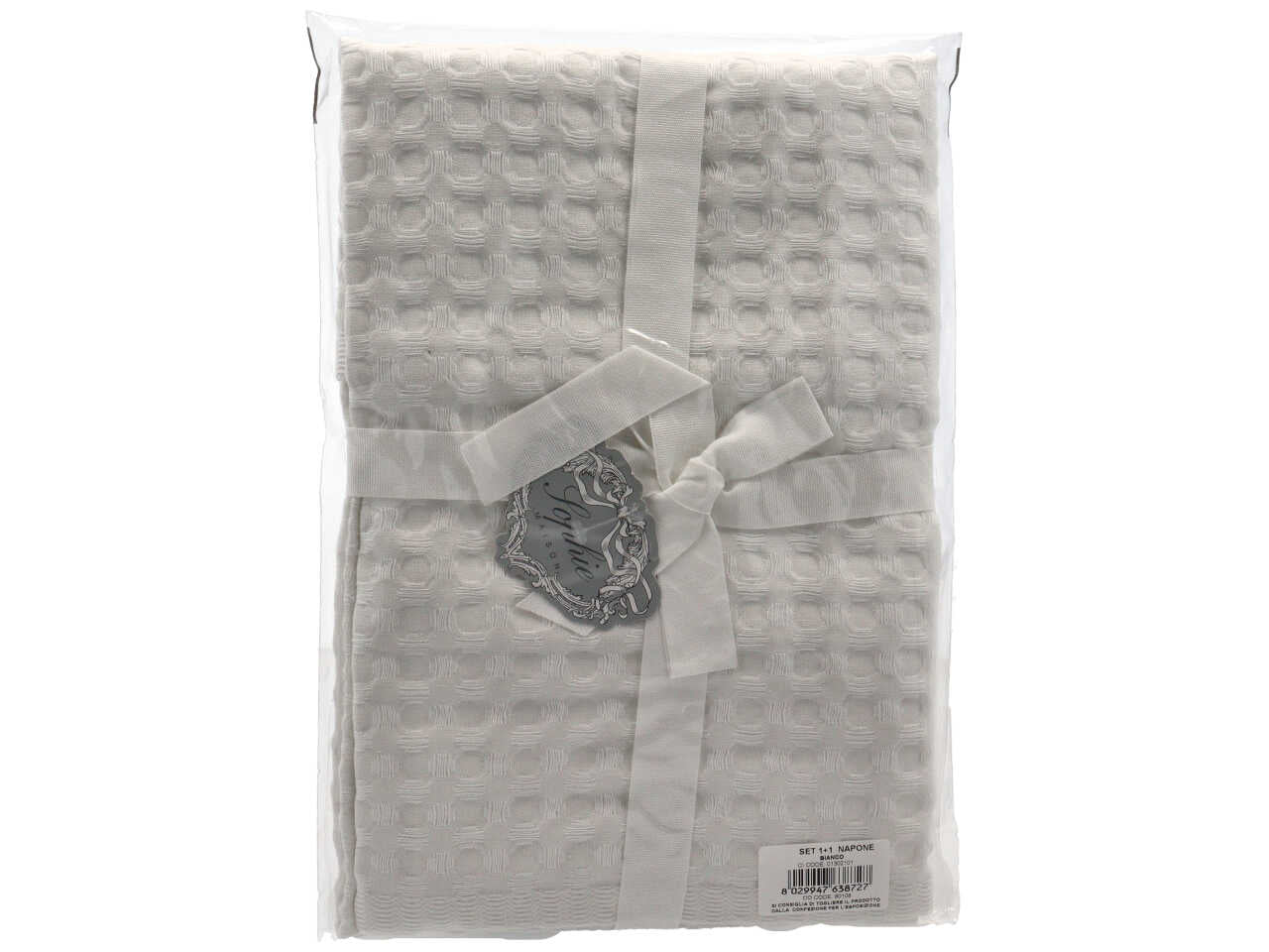 Napone set asciugamani 1+1 bianco
