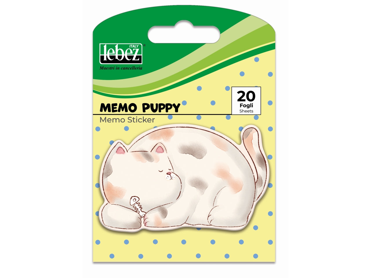 Memo 20 fogli 76x48 animali