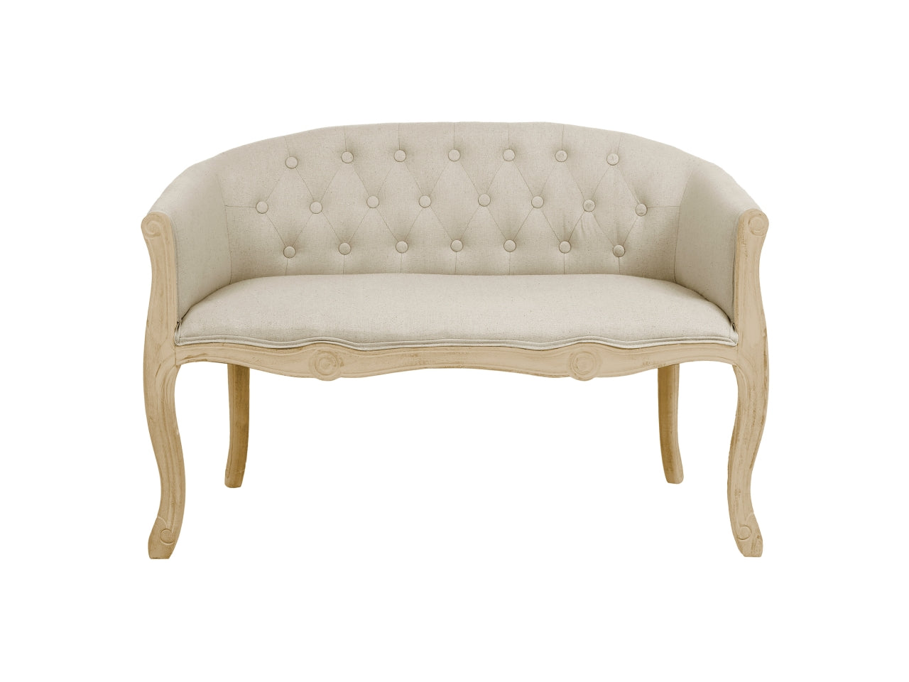 Divanetto imbottito linea Roberta 107x61x70cm