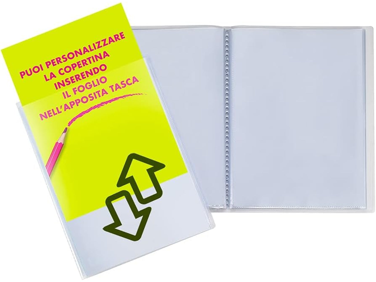 Portalistino personalizzabile 22x30cm 80 buste