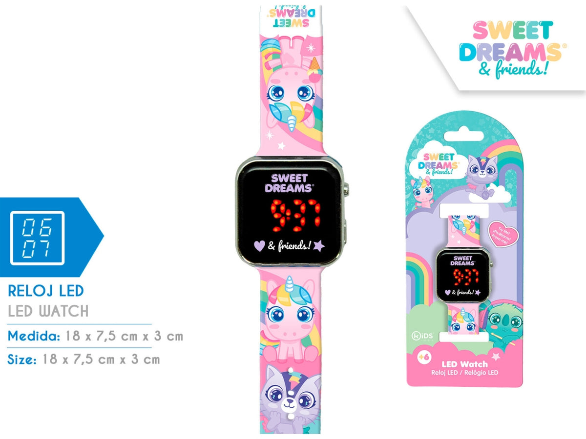 Sweet dreams orologio led