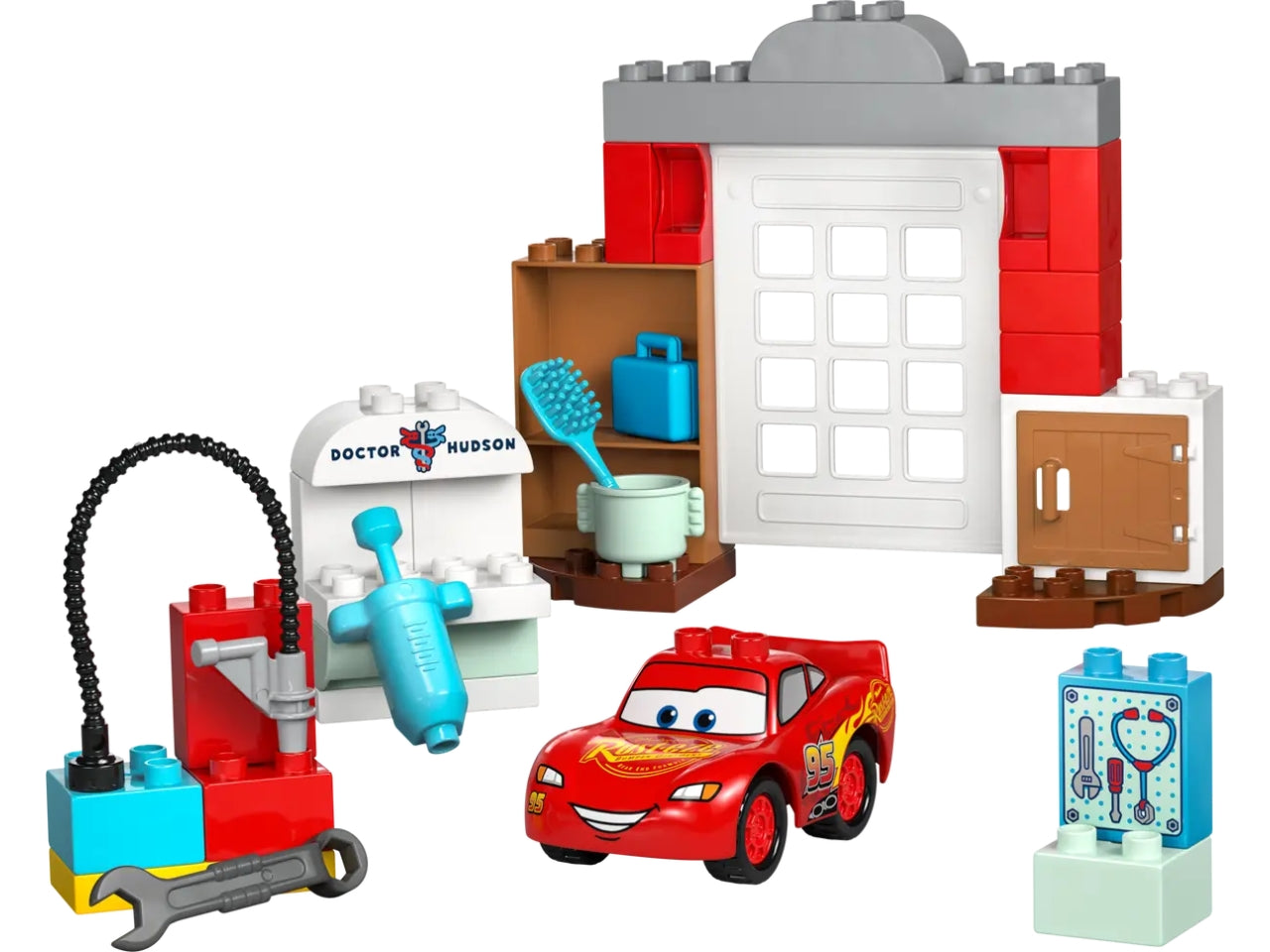 Lego DUPLO Disney TM La visita di McQueen allâofficina di Doc