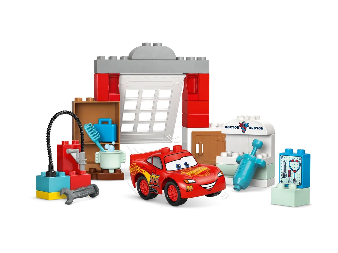 Lego DUPLO Disney TM La visita di McQueen allâofficina di Doc