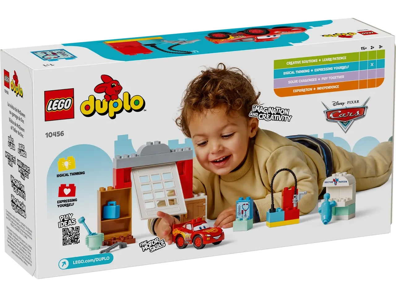 Lego DUPLO Disney TM La visita di McQueen allâofficina di Doc