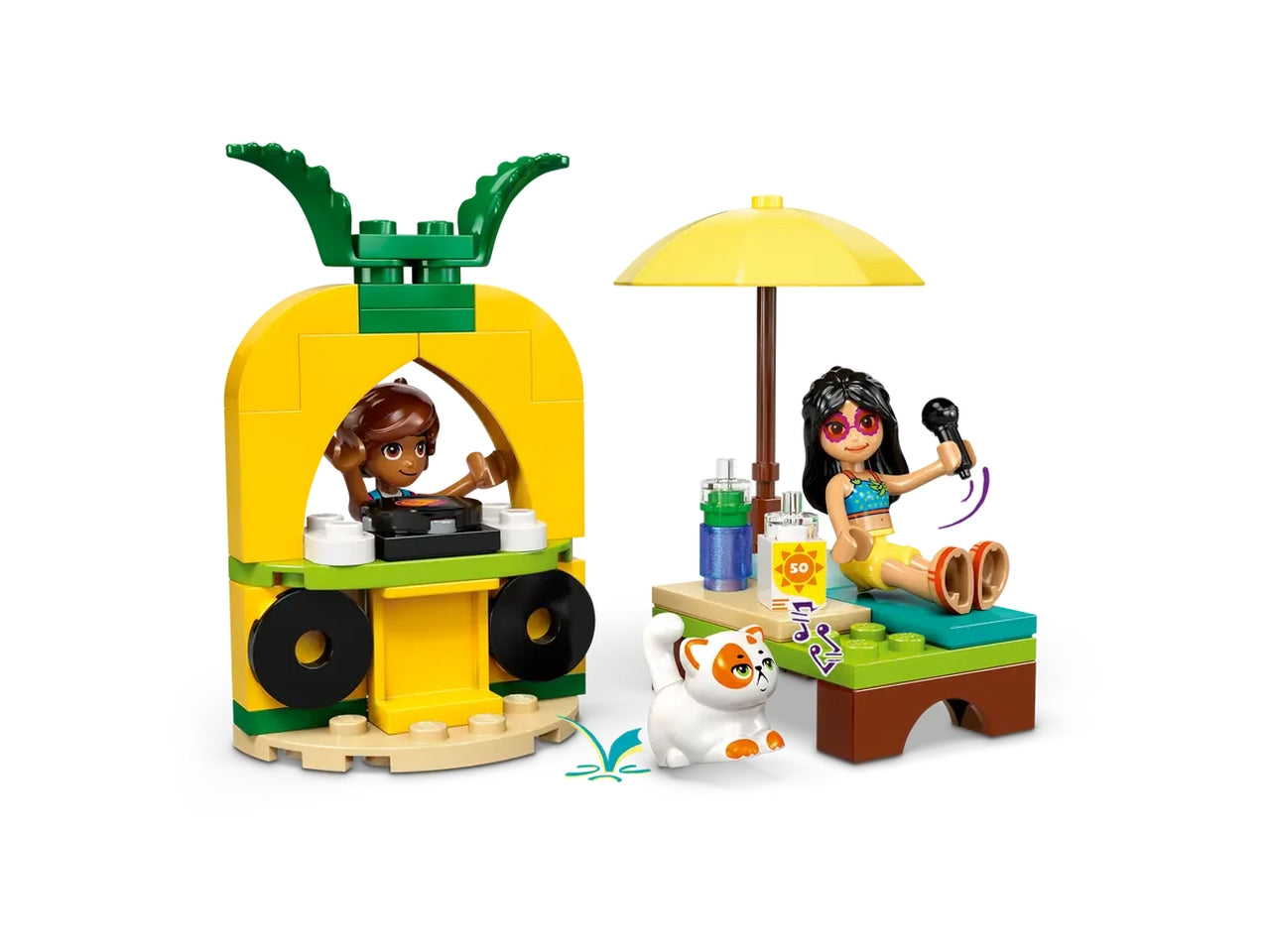 Lego Lego Friends Pool Party con unicorno e fenicottero