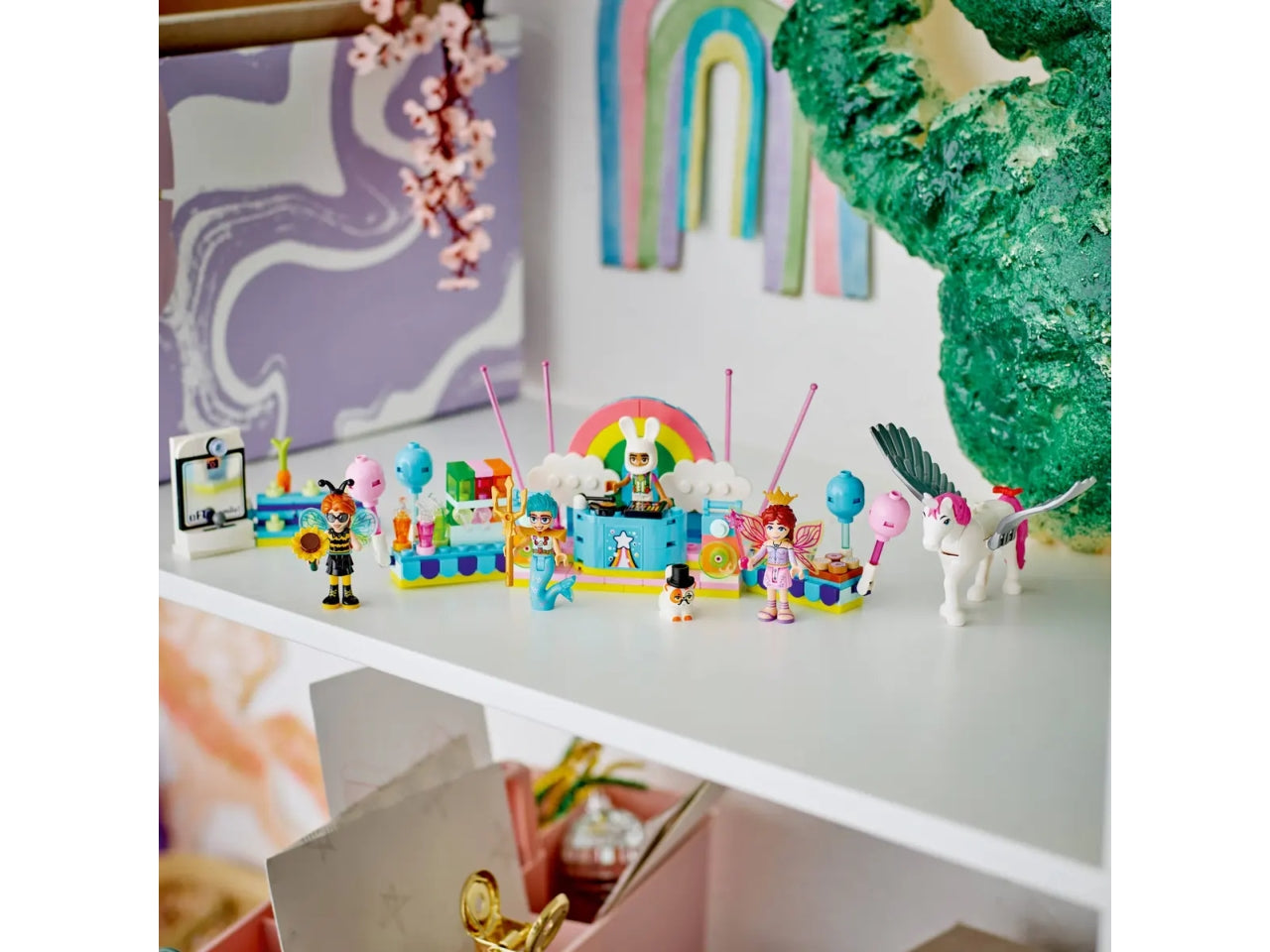 Lego Lego Friends Party in costume con unicorno e fatina