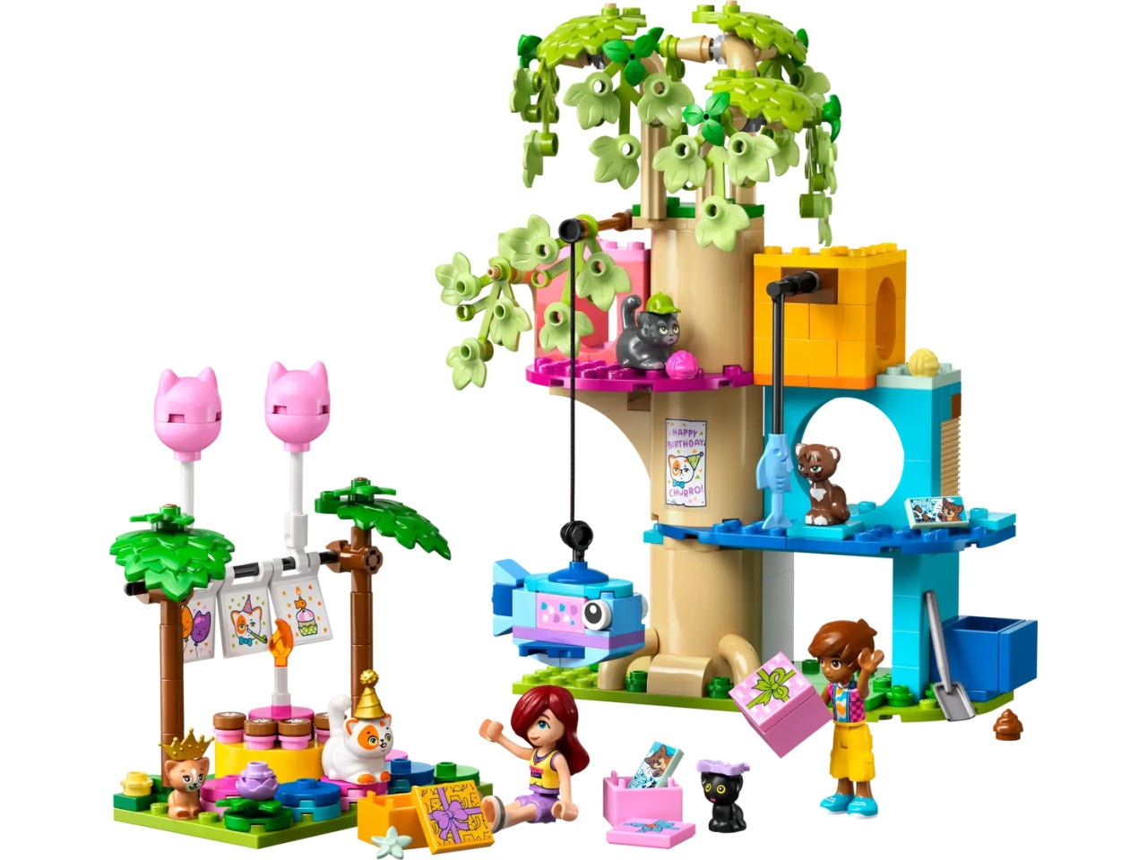 Lego Lego Friends Festa di compleanno felina e Casa sullâalbero