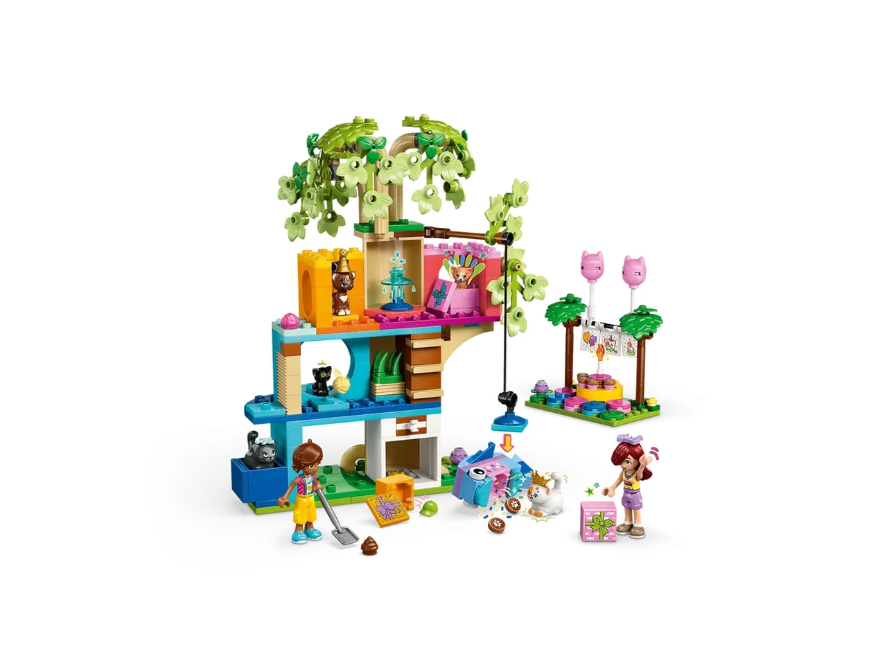 Lego Lego Friends Festa di compleanno felina e Casa sullâalbero
