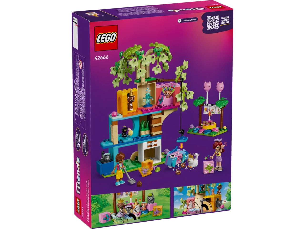 Lego Lego Friends Festa di compleanno felina e Casa sullâalbero