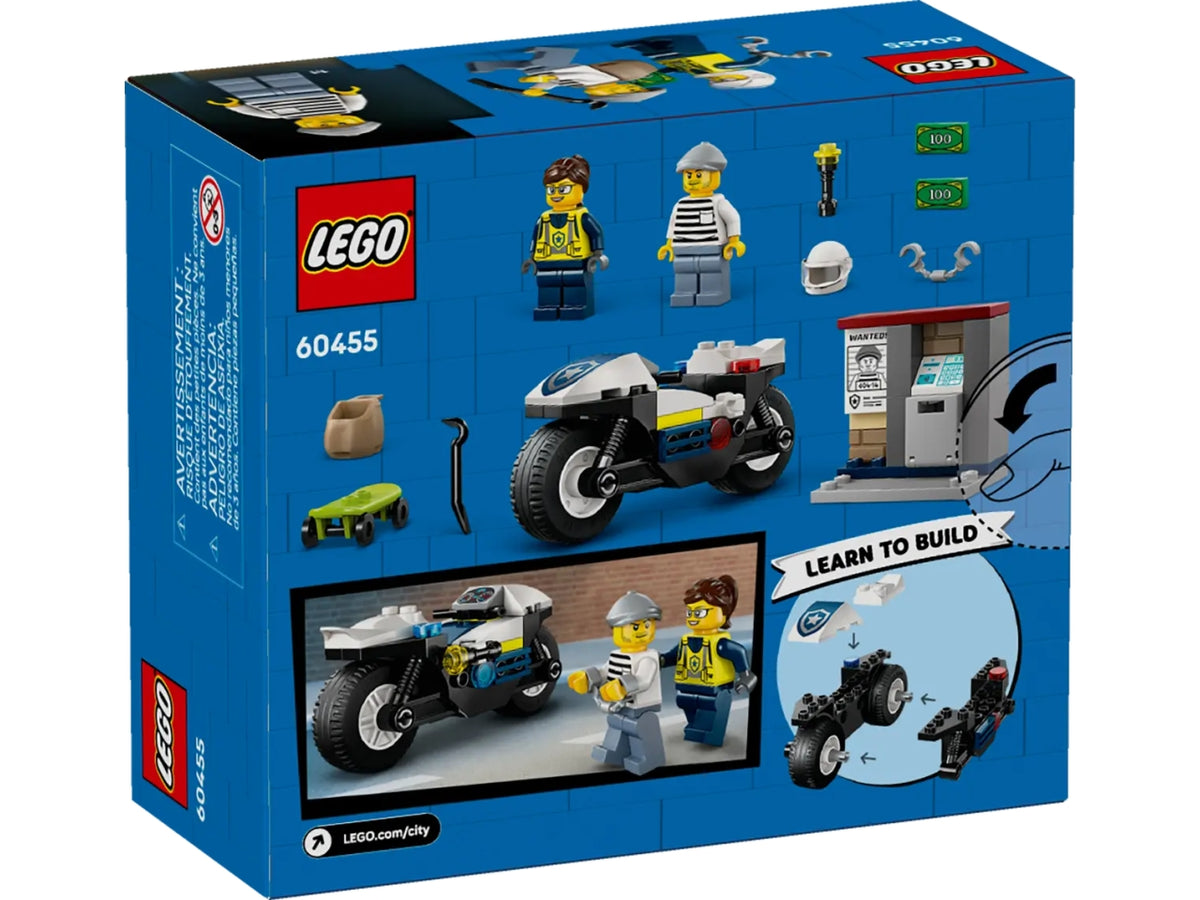 Lego City Police Inseguimento della moto della Polizia