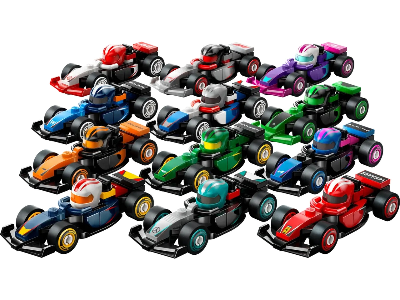 Lego Lego Minifigures Monoposto di F1 da collezione