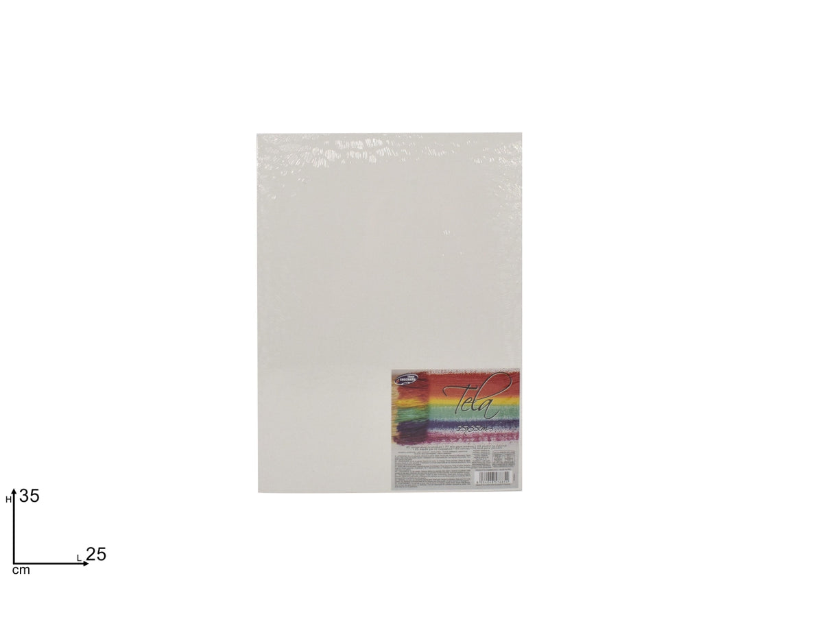 Cartone telato per dipingere 25x35cm