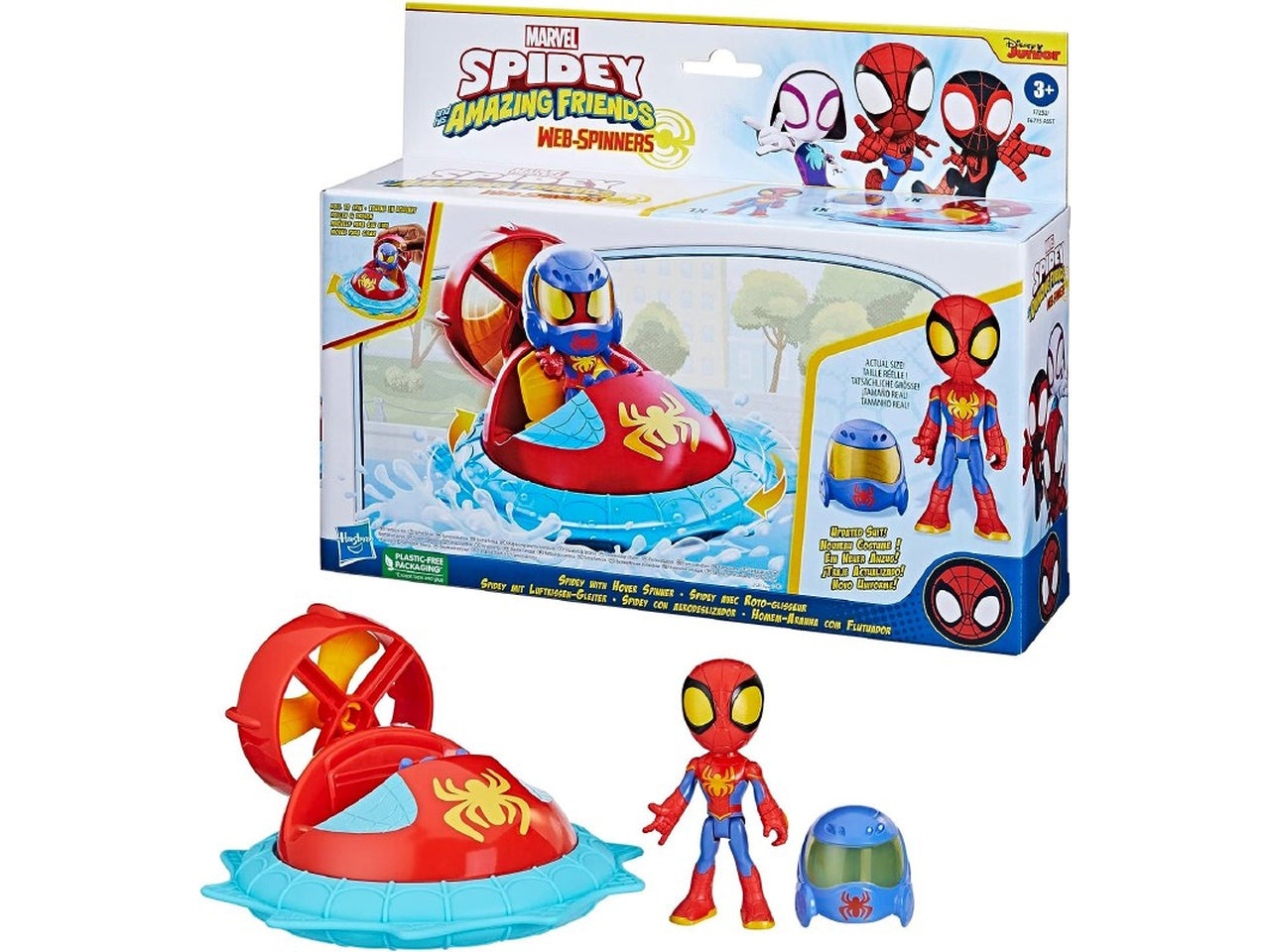 Spidey amazing friends, veicolo con pesonaggio $