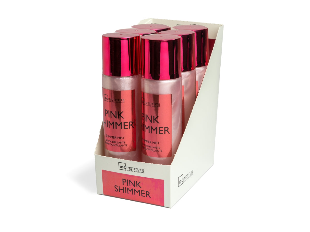 Idc institute glow shimmer pink body 150ml