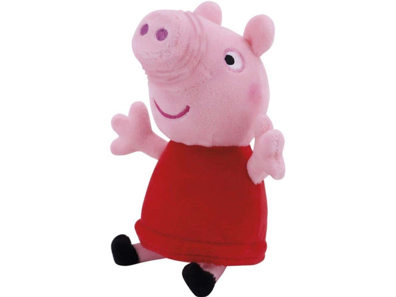 Peppa pig peluche ride e grugnisce 20cm