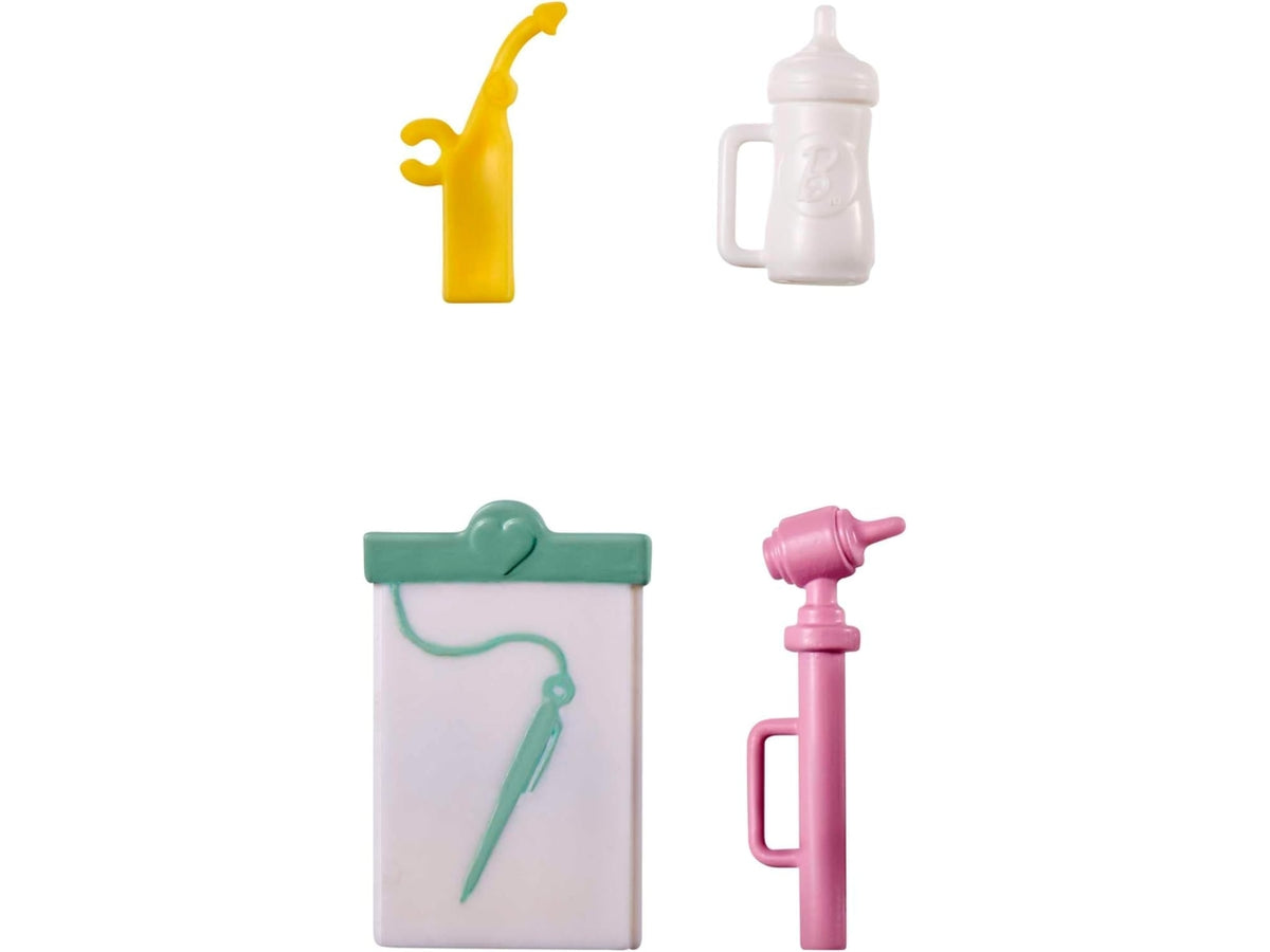 Barbie pediatra con bebe e accessori